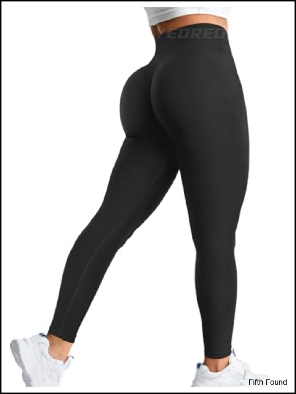 YEOREO Seamless Scrunch Leggings High Waist Ruched Butt Lifting